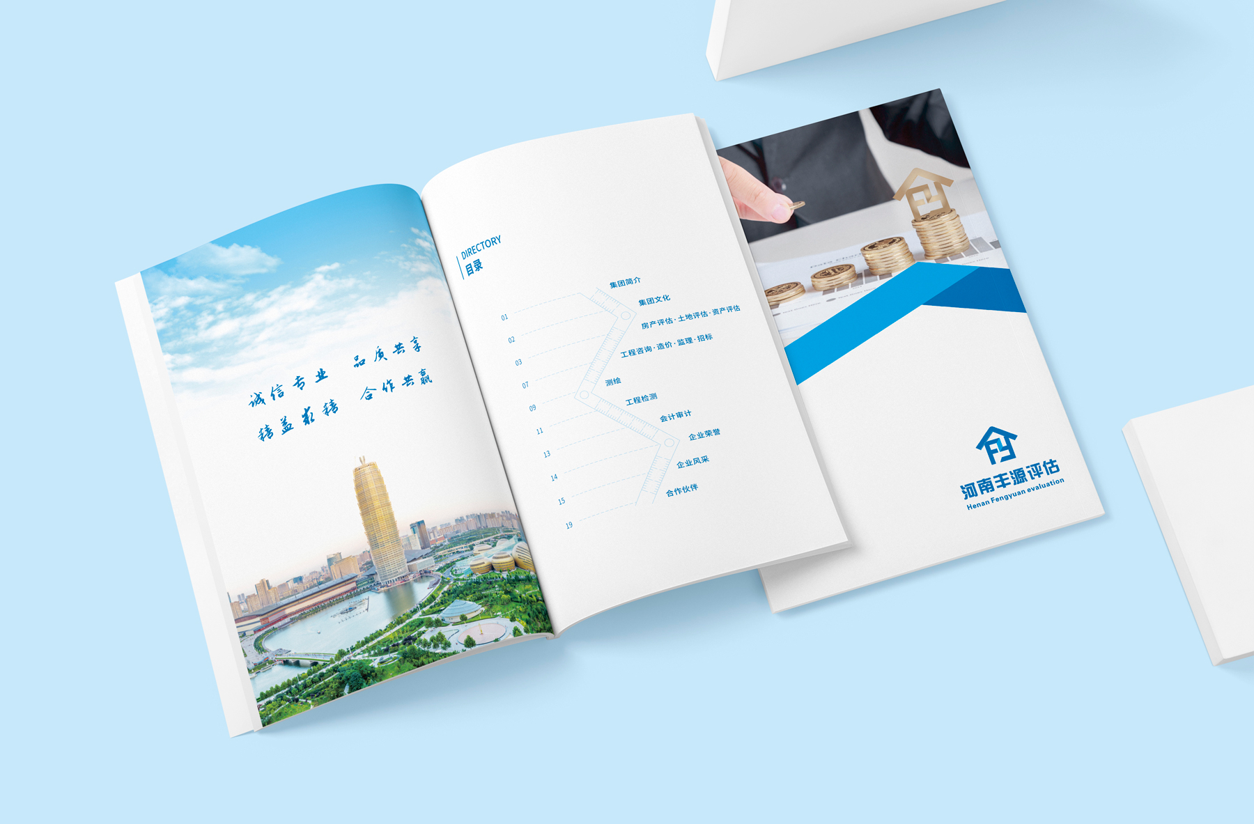 房地產(chǎn)宣傳畫冊設計